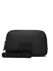 Calvin Klein Saszetka Puffer Utility Zip Puch LV04D1114G Czarny