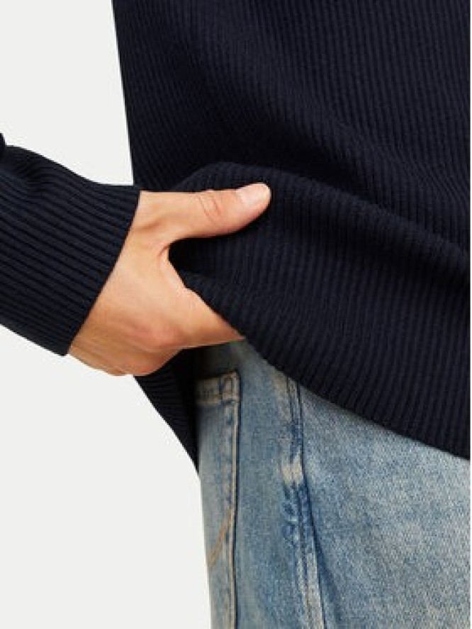 Jack & Jones Sweter Perfect 12257771 Granatowy Regular Fit