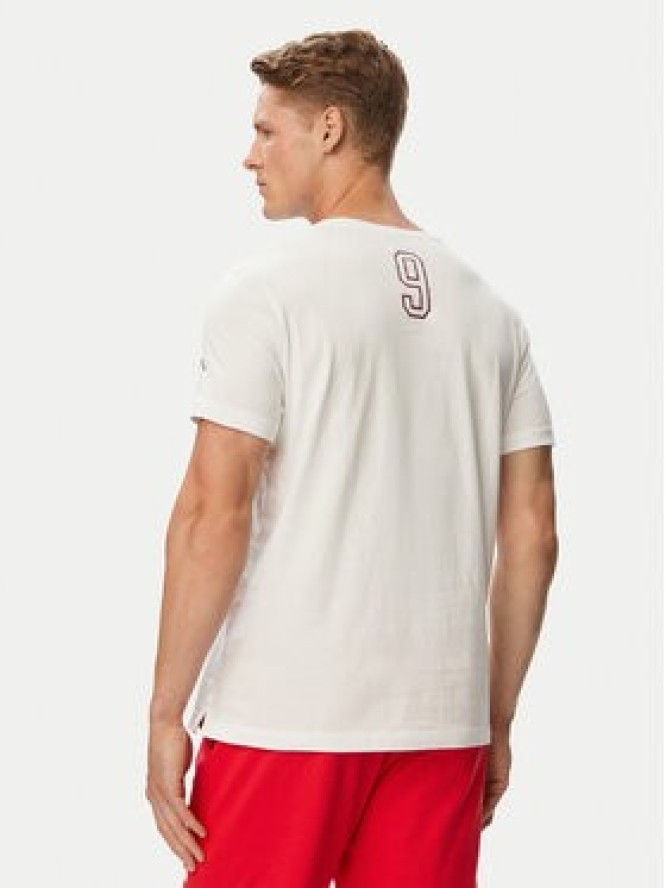 Beverly Hills Polo Club T-Shirt F-SS26M-TS0005 POL Biały Regular Fit