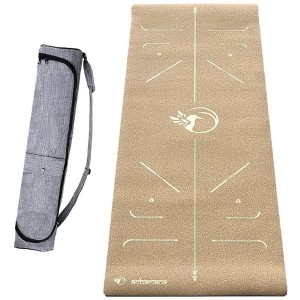 Mata jogi korka Hi-tech 6mm +Torba wodoodporna 3 materiały dla większej wygody6