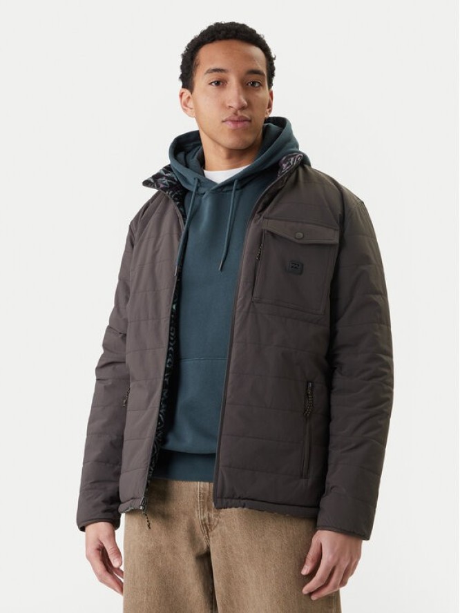 Billabong Kurtka przejściowa Unwind Revo EBYJK00124 Szary Regular Fit