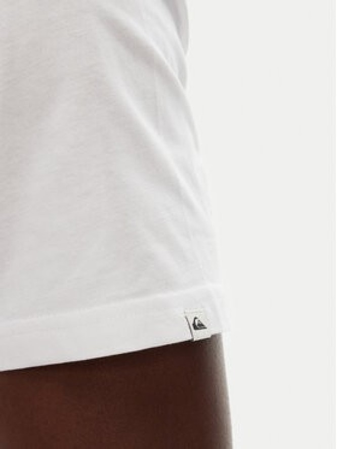 Quiksilver T-Shirt Circle Back Ss EQYZT08054 Biały Regular Fit