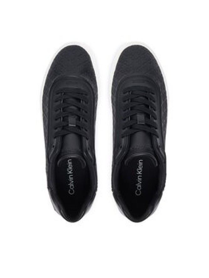 Calvin Klein Sneakersy Basket Cup Oxf Lup HfHM0HM02132 Czarny