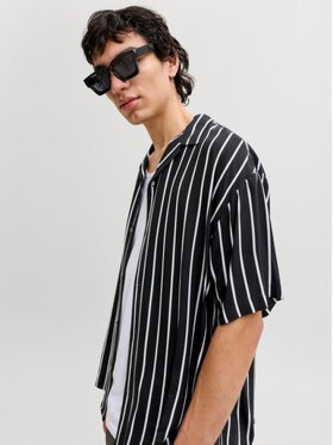 Jack & Jones Koszula Jeff 12288853 Czarny Relaxed Fit