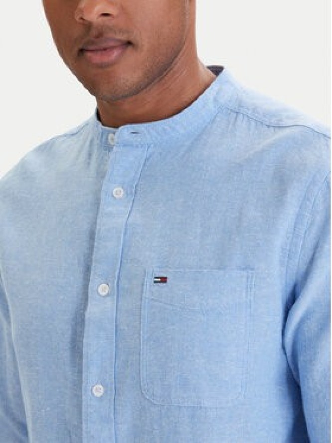 Tommy Jeans Koszula DM0DM22756 Błękitny Regular Fit
