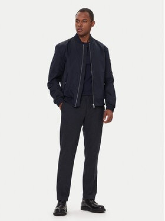 JOOP! Chinosy Hank12 30048558 Granatowy Slim Fit