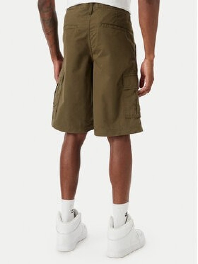 Jack & Jones Szorty materiałowe Cole 12292263 Zielony Regular Fit