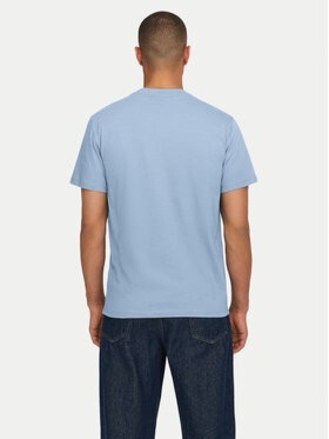 Only & Sons T-Shirt 22025208 Błękitny Regular Fit