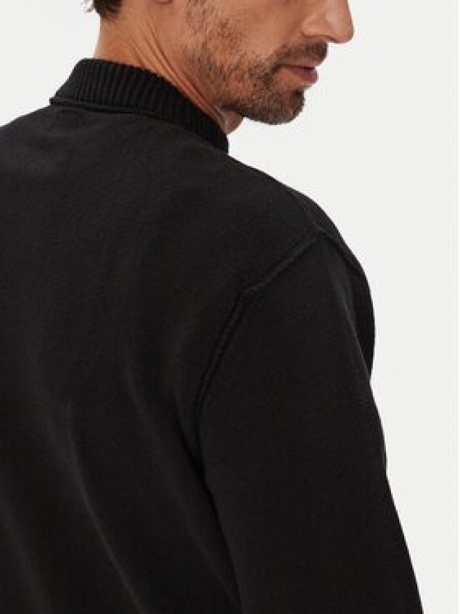 C.P. Company Sweter 19CMKN061A110432A Czarny Regular Fit