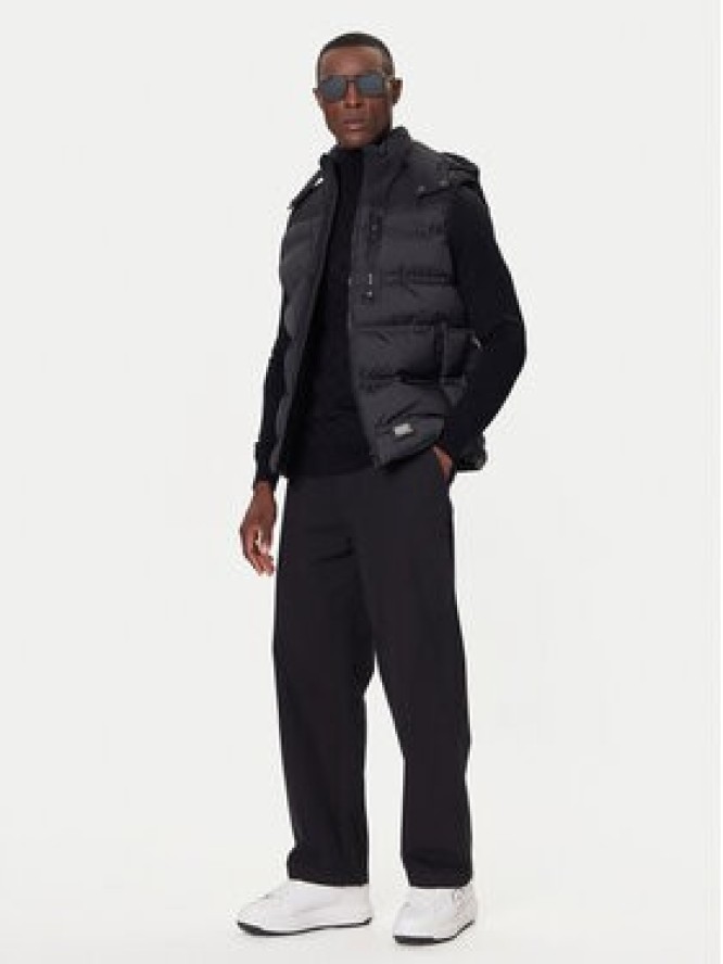 KARL LAGERFELD Kamizelka 505030 554596 Czarny Regular Fit