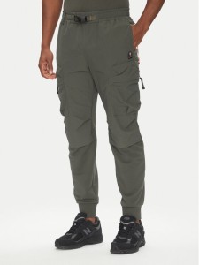 Parajumpers Joggery Osage 25SMPMPARE04 Zielony Regular Fit