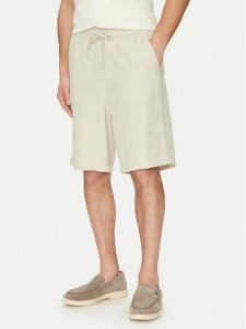 Guess Szorty materiałowe F5GD00 WH4J0 Zielony Regular Fit