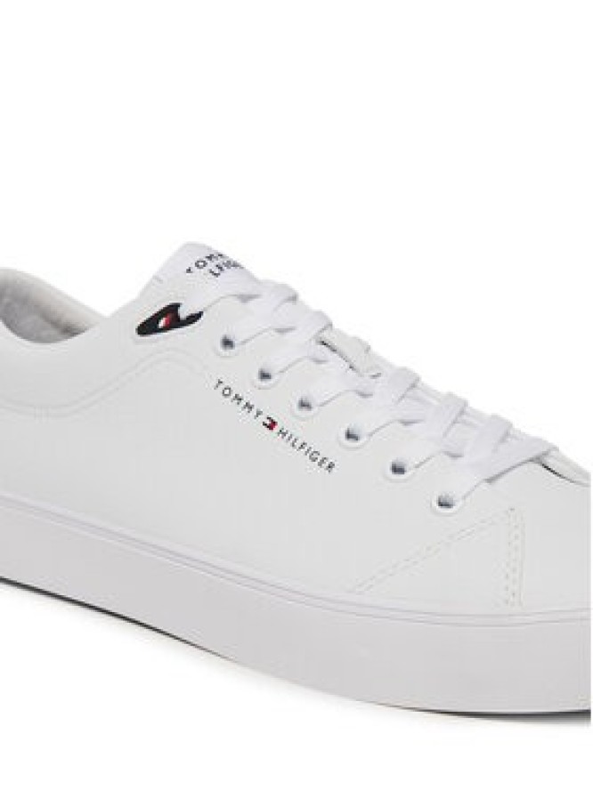 Tommy Hilfiger Tenisówki Th Hi Vulc Core Low Lth Ii Ess FM0FM05511 Biały