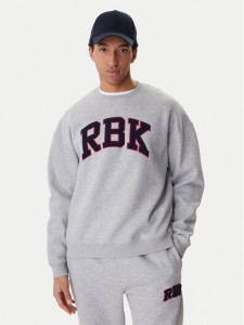 Reebok Bluza Barry RK25553CCM Szary Relaxed Fit