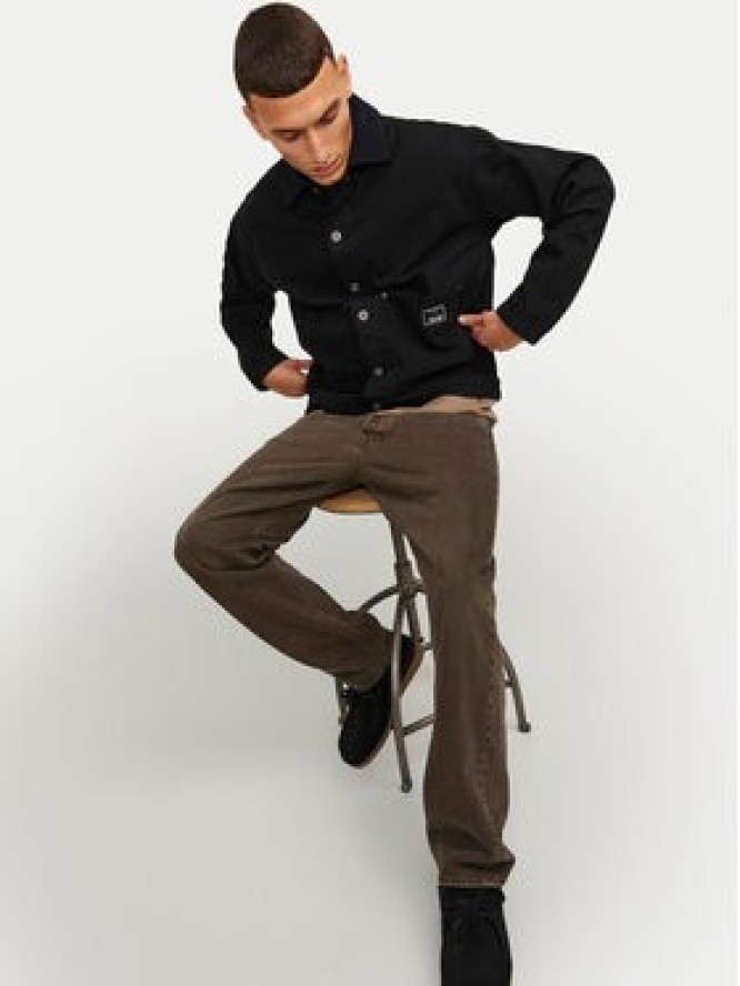 Jack & Jones Jeansy Chris 12246401 Brązowy Relaxed Fit