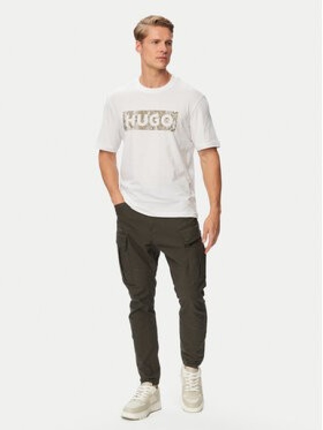 HUGO T-Shirt Nerpient 50566041 Biały Regular Fit
