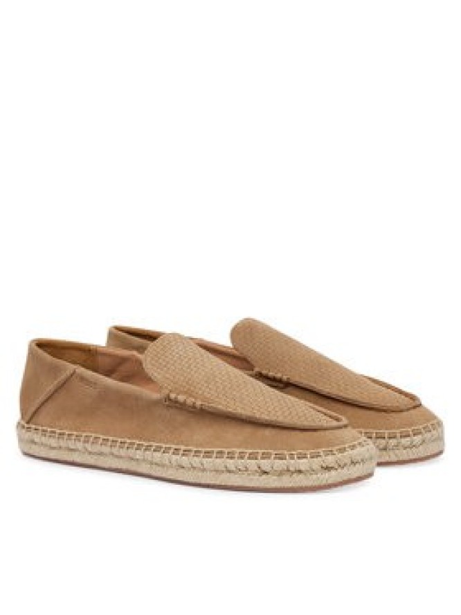 BOSS Espadryle Madeira Mocc 50563149 Beżowy