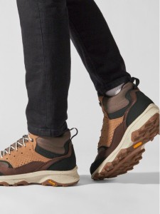 Merrell Trekkingi Speed Solo Mid Wp J004533 Brązowy