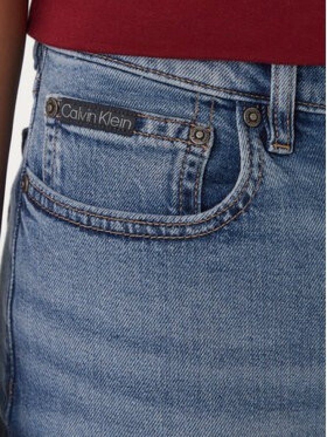 Calvin Klein Jeansy LV04RF950G Niebieski Slim Taper Fit