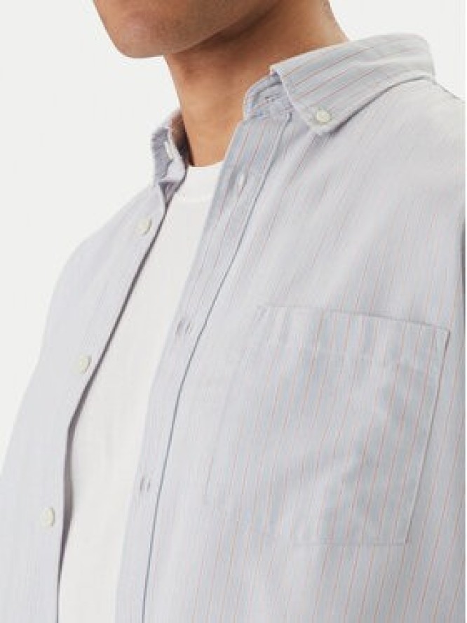 Jack & Jones Koszula Norrebro 12291838 Błękitny Relaxed Fit