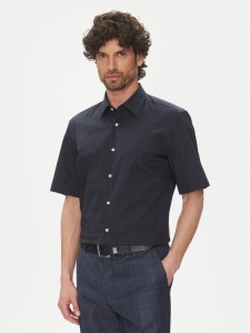 BOSS Koszula H-Joe 50539774 Granatowy Regular Fit