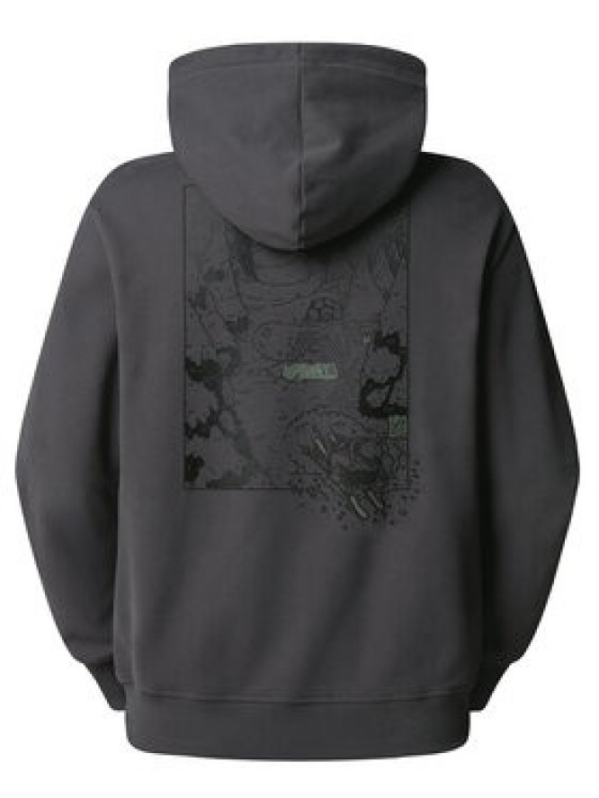 The North Face Bluza Powder Days NF0A8E4G Szary Relaxed Fit