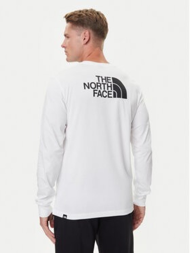 The North Face Longsleeve Easy NF0A8A6F Biały Regular Fit