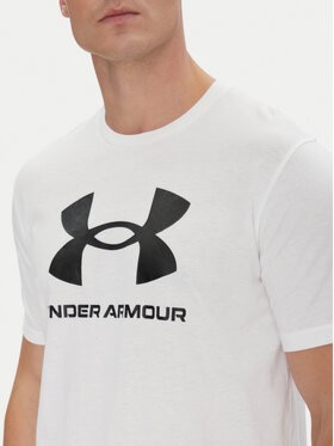 Under Armour Szorty sportowe Vanish Woven 6in 1373718 Biały Regular Fit