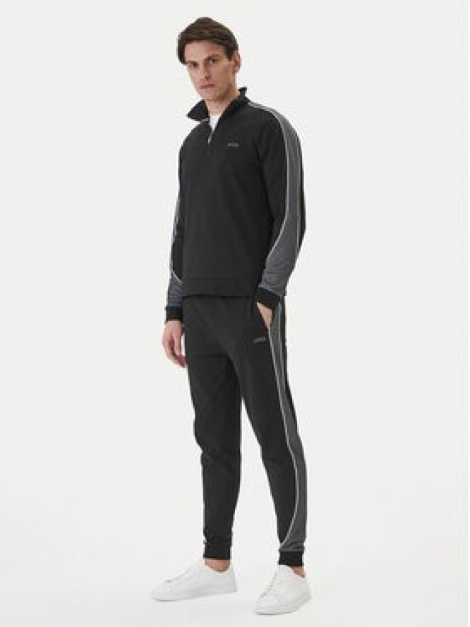 BOSS Bluza 50554780 Czarny Regular Fit