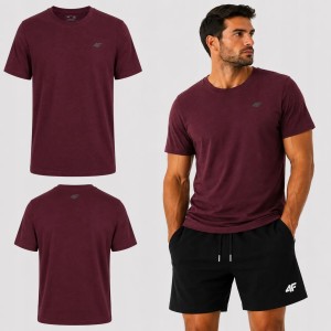 T-SHIRT MĘSKI 4F KOSZULKA BAWEŁNIANA KOLEKCJA LIMITOWANA M3948 SS26