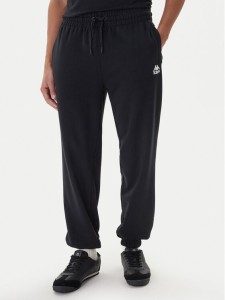 Kappa Spodnie dresowe Gothenburg 331U7EW Czarny Regular Fit