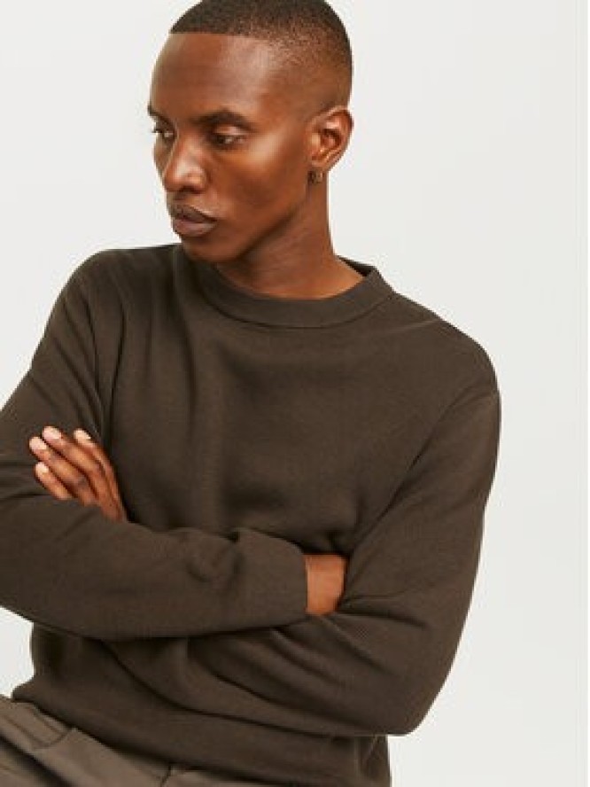 Jack & Jones Sweter Milano 12259666 Beżowy Relaxed Fit