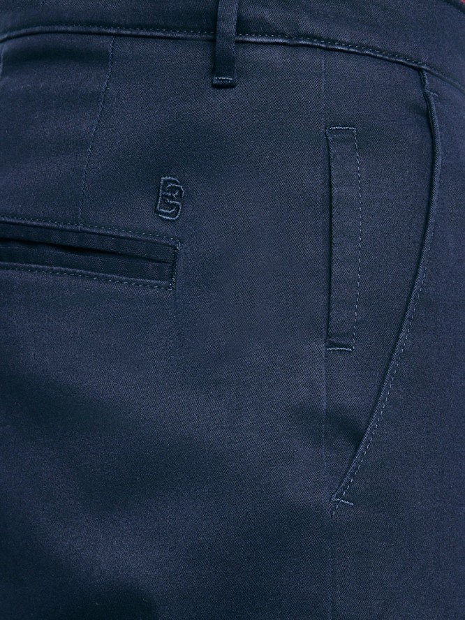 Spodnie męskie chinosy granatowe Trevor 403
