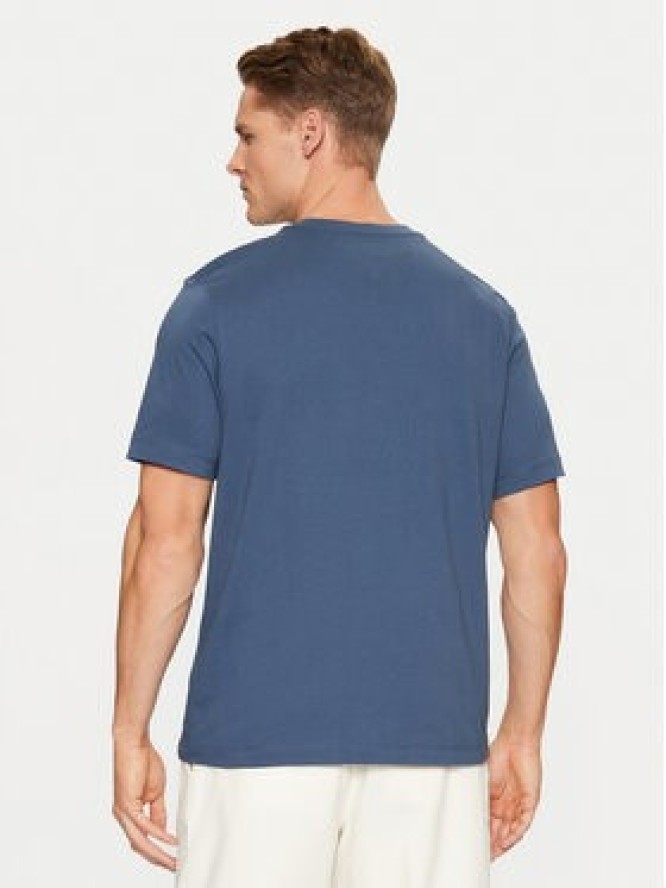 Tommy Hilfiger T-Shirt Script Logo Tee MW0MW33691 Niebieski Regular Fit