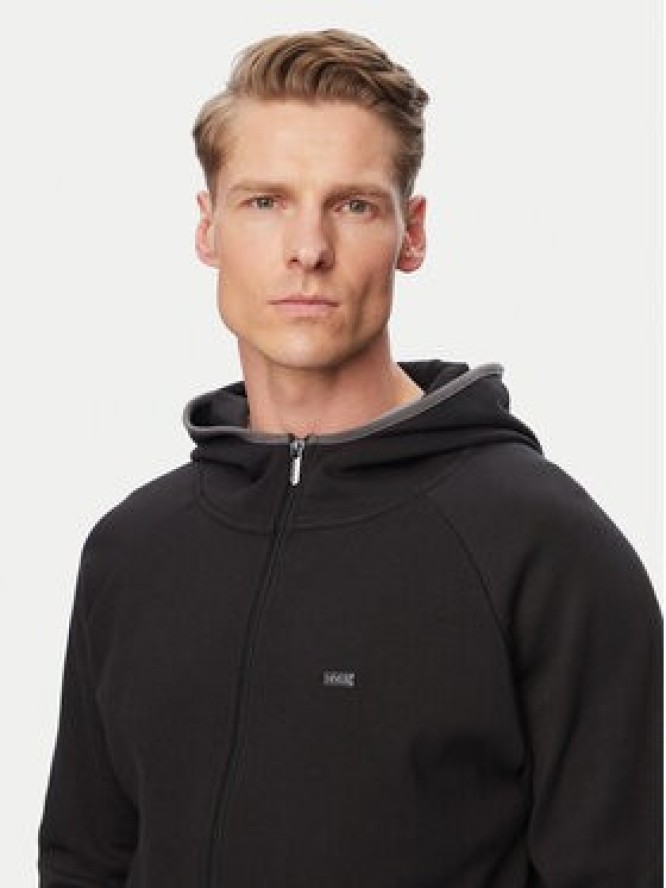 BOSS Bluza Sense 50557206 Czarny Regular Fit