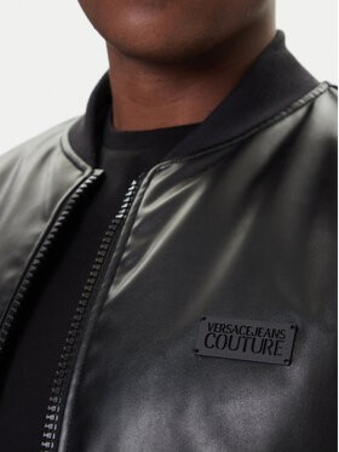 Versace Jeans Kurtka bomber 79GAS407 Czarny Regular Fit