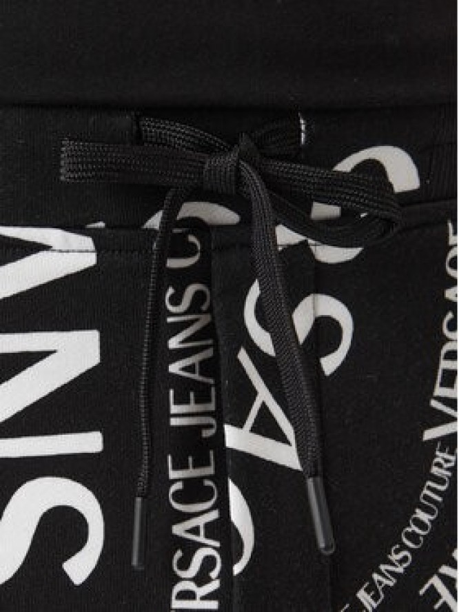 Versace Jeans Couture Szorty sportowe 80GAD3B0 FS221 Czarny Regular Fit