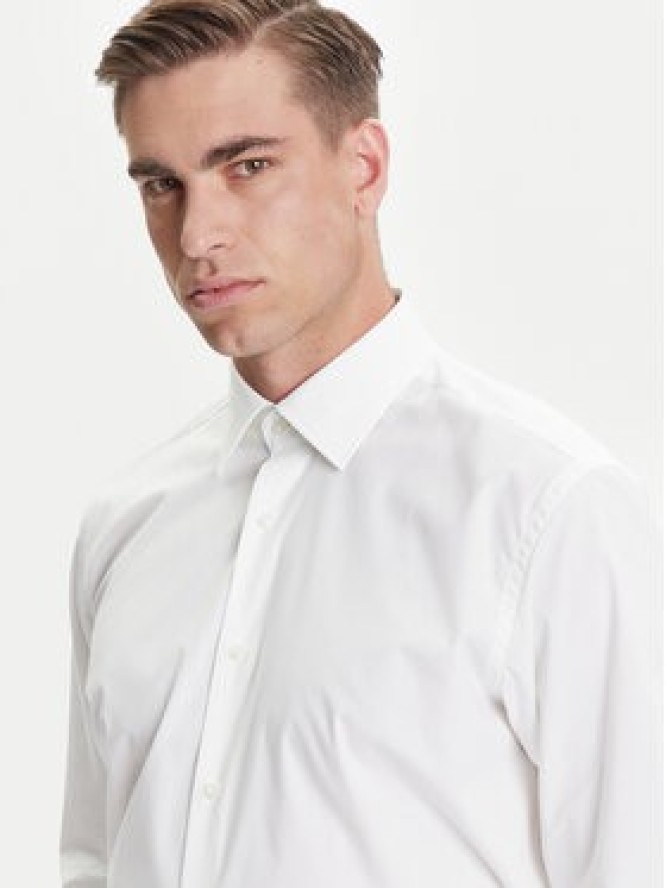 BOSS Koszula H-Joe 50545075 Biały Regular Fit