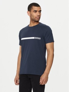 Boss T-Shirt 50517970 Granatowy Slim Fit