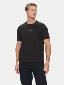 Paul&Shark T-Shirt C0P1240 Czarny Regular Fit