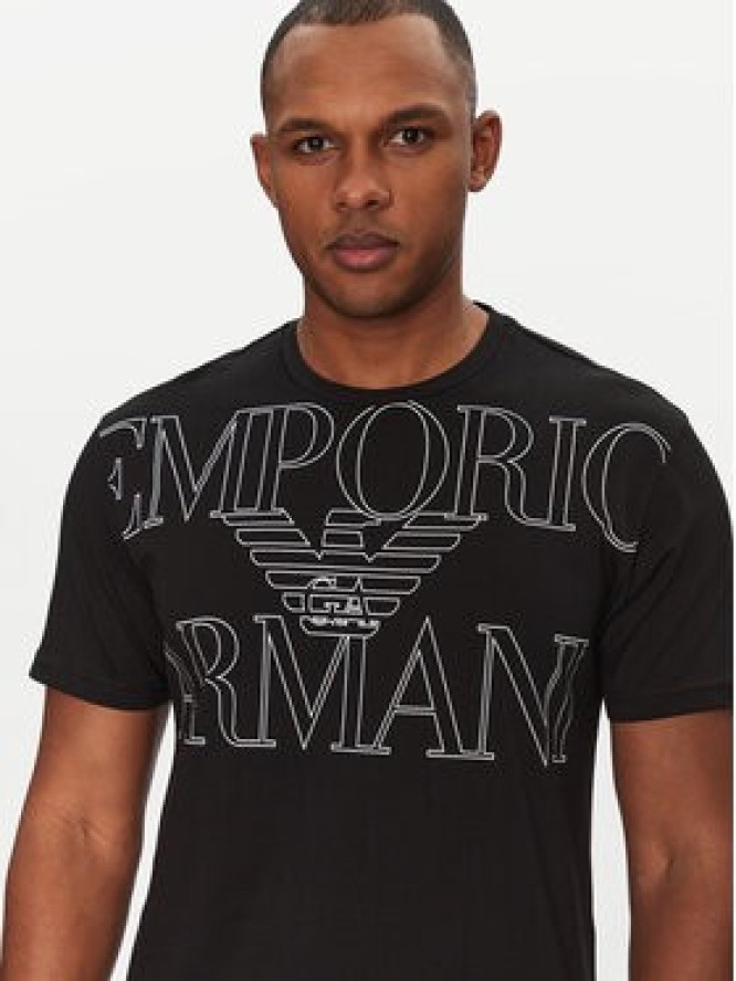 Emporio Armani Underwear T-Shirt EM000574 AF12326 UC001 Czarny Regular Fit