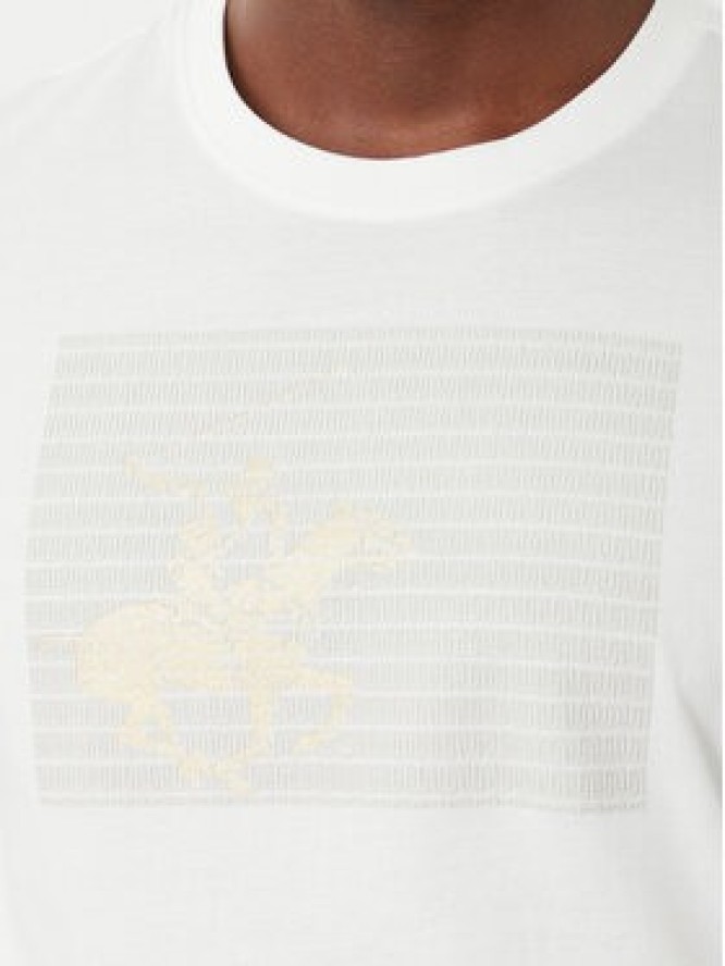 Beverly Hills Polo Club T-Shirt M1617-HR Biały Regular Fit