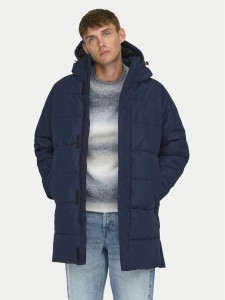 Only & Sons Kurtka zimowa 22020156 Granatowy Regular Fit