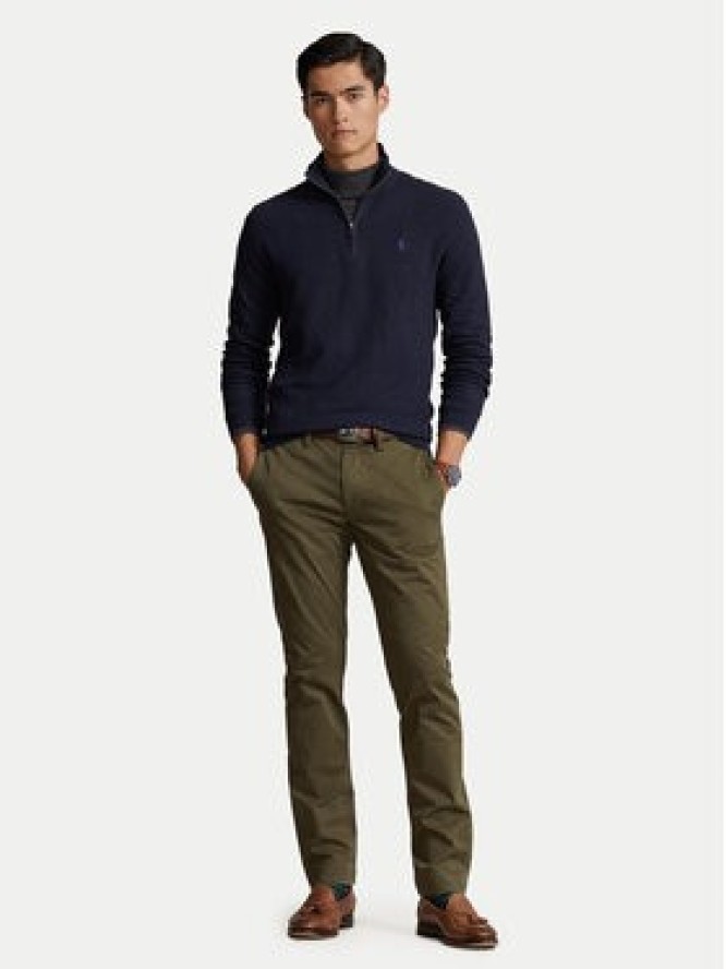 Polo Ralph Lauren Sweter 710932304001 Granatowy Regular Fit