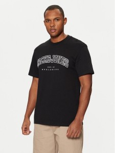Jack & Jones T-Shirt 12257579 Czarny Relaxed Fit