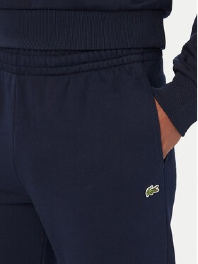 Lacoste Spodnie dresowe XH9833 Granatowy Regular Fit