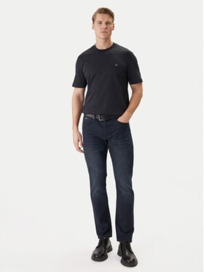 BOSS T-Shirt 50555844 Granatowy Regular Fit