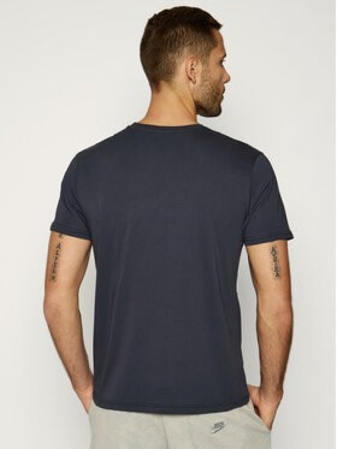 Alpha Industries T-Shirt Basic 100501 Granatowy Regular Fit