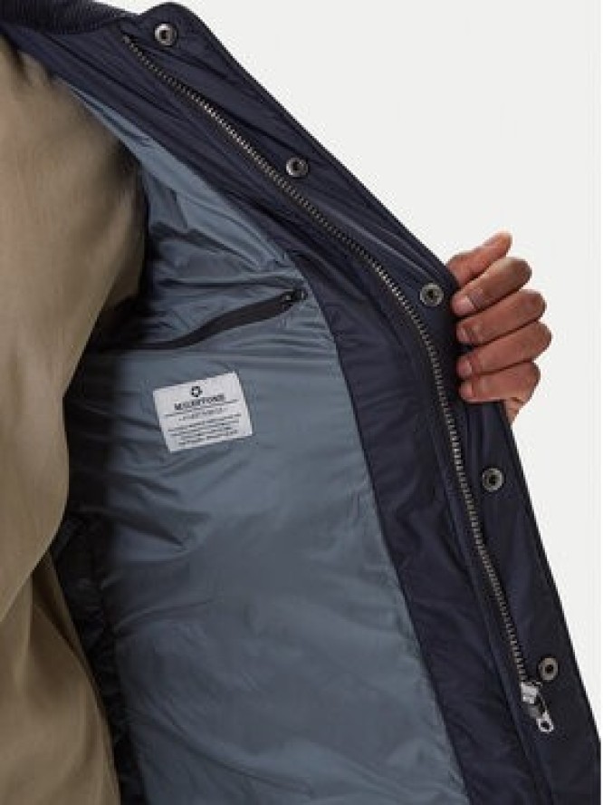 Milestone Kurtka przejściowa MSSantos 990474 60655 Granatowy Regular Fit