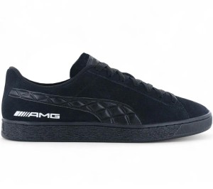 Męskie - Puma Mapf1 Amg Suede - 307920-02 - Czarny